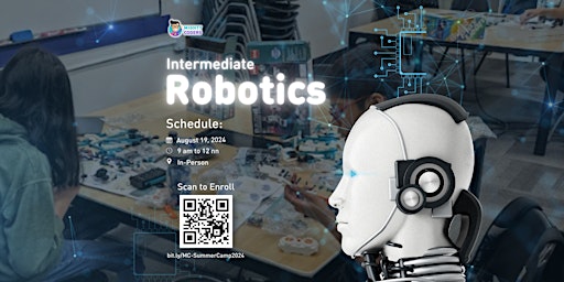 Immagine principale di Intermediate Robotics- FREE Summer Camp Information Session 