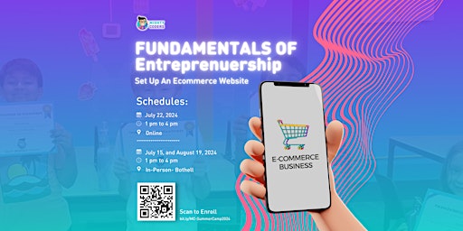 Imagem principal do evento Fundamentals of Entrepreneurship Set Up An E-commerce Website