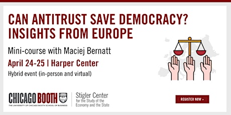 Can Antitrust Save Democracy?  Insights from Europe  with Maciej Bernatt