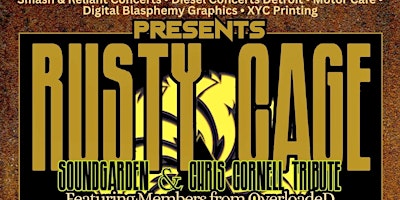 Image principale de Rusty Cage - A Tribute To Soundgarden & Chris Cornell