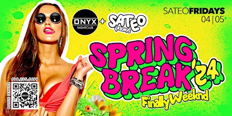 Sateo Fridays at Onyx Nightclub | April 5th Event