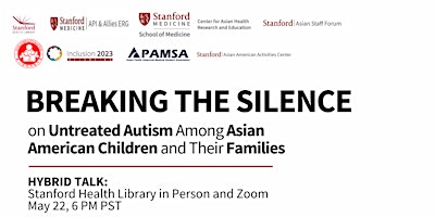 Breaking the Silence on Untreated Autism Among Asian American Children primary image