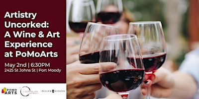 Imagem principal do evento Artistry Uncorked: A Wine & Art Experience at PoMoArts