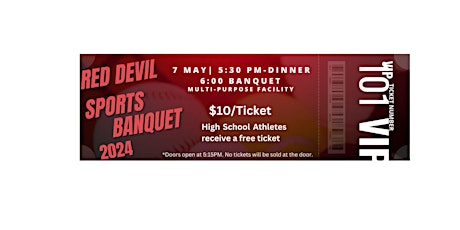 Red Devils Sports Banquet 2024