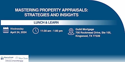 Primaire afbeelding van Mastering Property Appraisals: Strategies and Insights