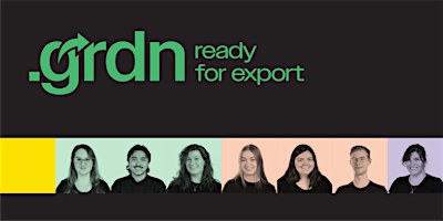 Imagem principal do evento .grdn: ready for export | thirteenth annual graphic design showcase
