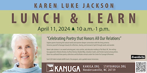 Imagen principal de Lunch & Learn with Karen Luke Jackson