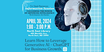 FREE - Learn How to Leverage Generative AI - ChatGPT for  Business Growth primary image