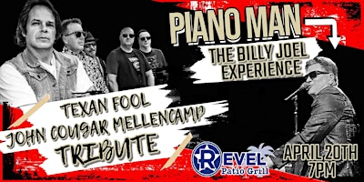 Blily Joel Tribute-Piano Man & John Cougar Mellencamp Tribute-Texan Fool primary image