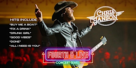 Fourth and Live:  Chris Janson - Whatcha See Is Whatcha Get: On Tour 2024