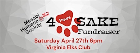 Image principale de 4Paws Sake Fundraiser