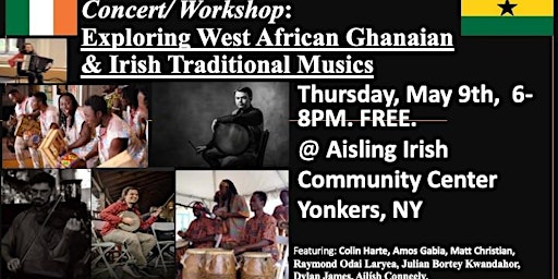 Irish-Ghanaian Music Workshops & Concert primary image