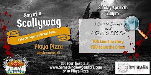 Son of a Scallywag - a LIVE Interactive Murder Mystery Dinner primary image