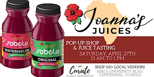 Hauptbild für Joannas Juices Pop Up Shop!