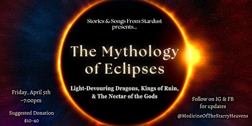 Imagem principal do evento The Mythology of Eclipses