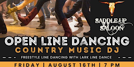 Open Line Dancing with Country Music DJ