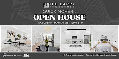 Open House this Saturday! Unveiling Luxury at The Barry