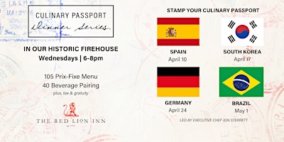 Culinary Passport Dinner Series primary image
