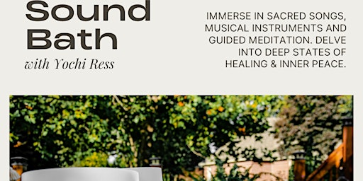 Sound Bath with Yochi Ress primary image