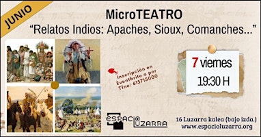 Imagem principal do evento Micro-Teatro: Relato de los Indios