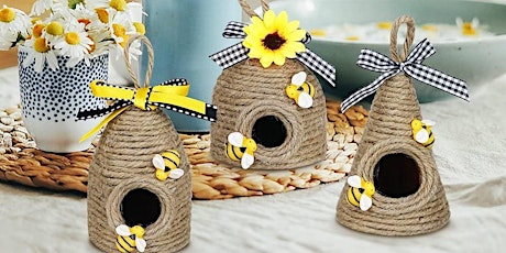 Hemp Beehive Craft with Janet