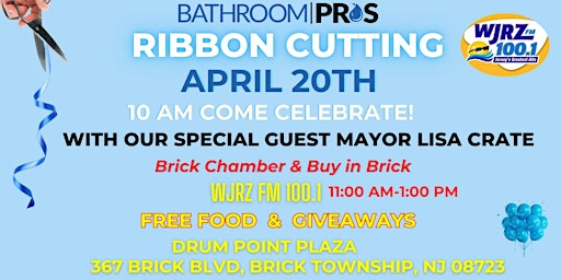 Image principale de Bathroom Pros Ribbon Cutting!