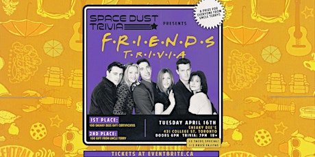 Friends Trivia At Sneaky Dees