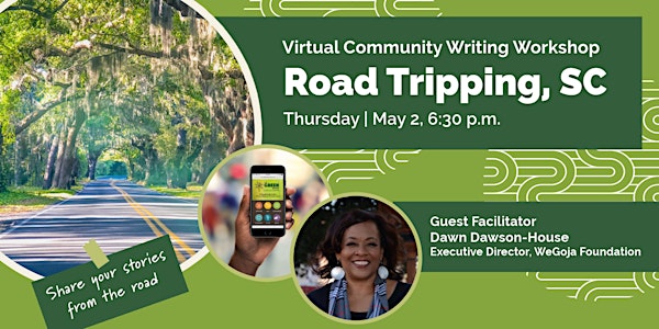 Road Tripping, SC - Virtual Writing Workshop