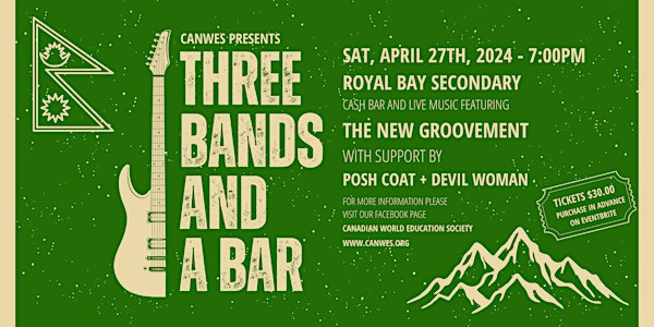 Three Bands and a Bar