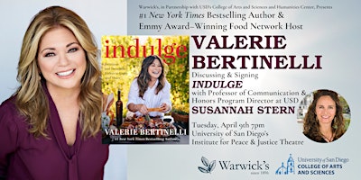 Primaire afbeelding van Valerie Bertinelli discussing and signing  INDULGE with Susannah Stern