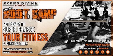 Pop-Up Fitness BOOT CAMP