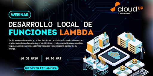 Imagen principal de Desarrollo local de funciones Lambda.
