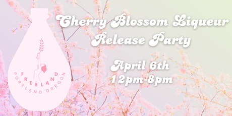 Cherry Blossom Liqueur Celebration!