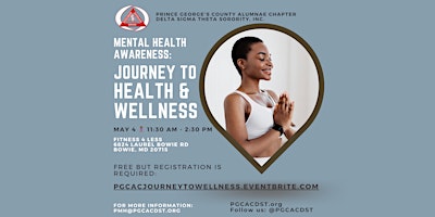 Journey to Health and Wellness primary image