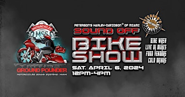 Primaire afbeelding van Sound-Off & Bike Show @ Miami Store!