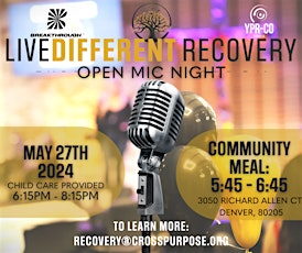 LiveDifferent Recovery Sober Open Mic