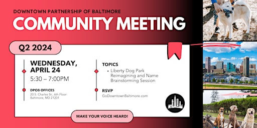 Q2 Community Meeting: Liberty Dog Park Project  primärbild