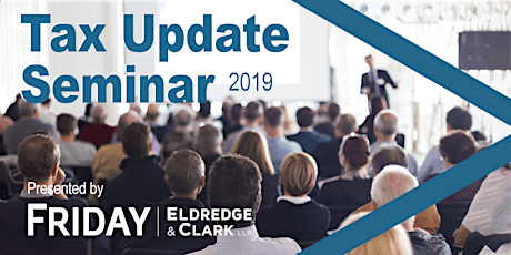 FRIDAY, ELDREDGE & CLARK Tax Update Seminar (LR)2019 primary image
