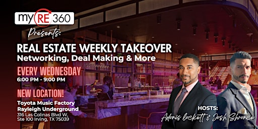 Image principale de Real Estate Weekly Takeover