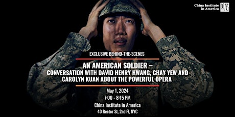 An American Soldier— Conversation with the Creative Team about the Opera