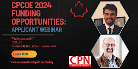 CPCoE 2024 Funding Opportunities: Applicant Webinar