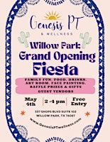 Genesis Willow Park Opening Fiesta primary image