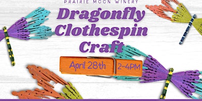 Imagem principal do evento Dragonfly Clothespin Craft