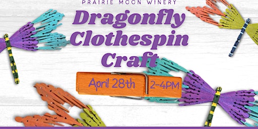 Primaire afbeelding van Dragonfly Clothespin Craft