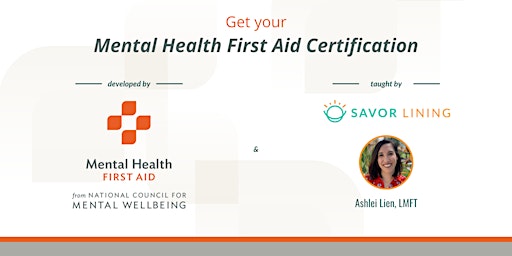 Imagen principal de Mental Health First Aid Training - Adult