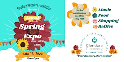 Glendora Recovery Foundation Spring Expo primary image