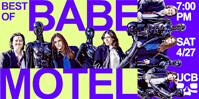 Imagem principal do evento Best of Babe Motel, Live and LIVESTREAMED!
