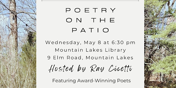 Poetry on the Patio
