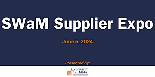 Image principale de University of Virginia's SWaM Supplier Expo