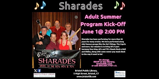 Summer Kick-Off w/ Sharades primary image